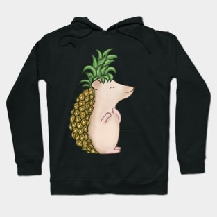 funny pineapple hedgehog Hoodie